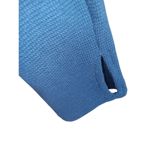 We the Free asymmetrical neckline blue raglan sleeve shirt size M - Picture 3 of 4